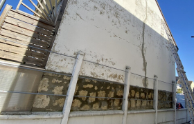  peinture sur pignon